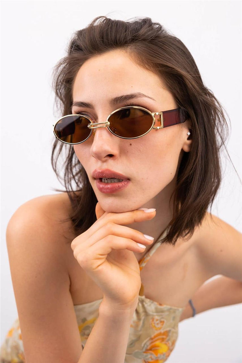 Almond Gold Brown Güneş Gözlüğü