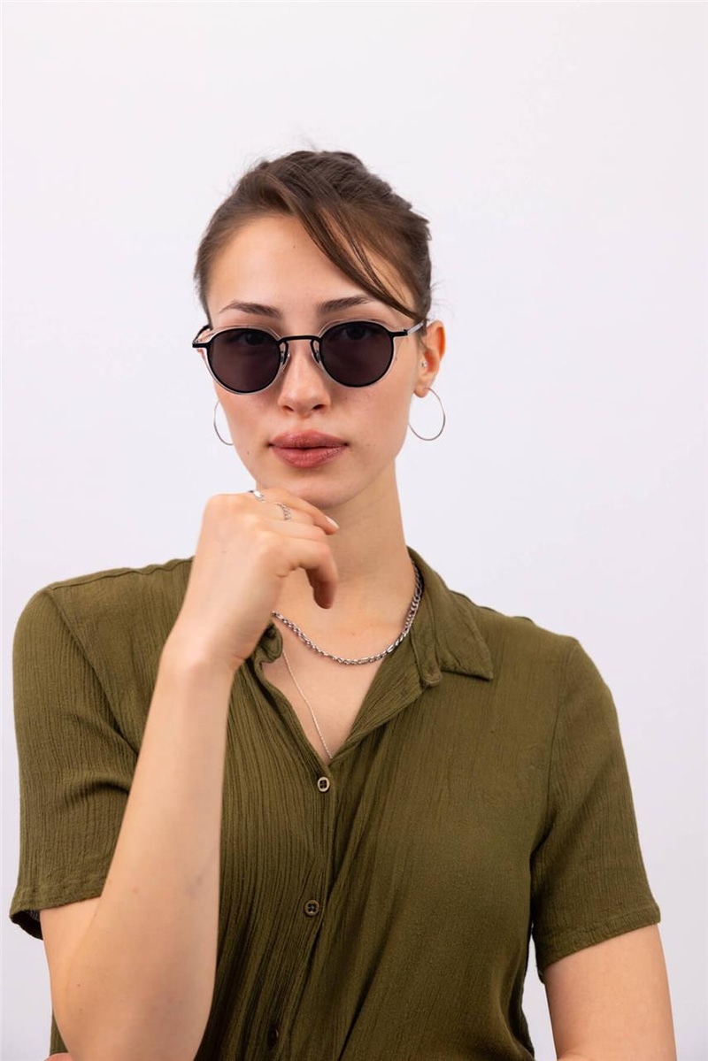 Alyssa Clear Black Güneş Gözlüğü