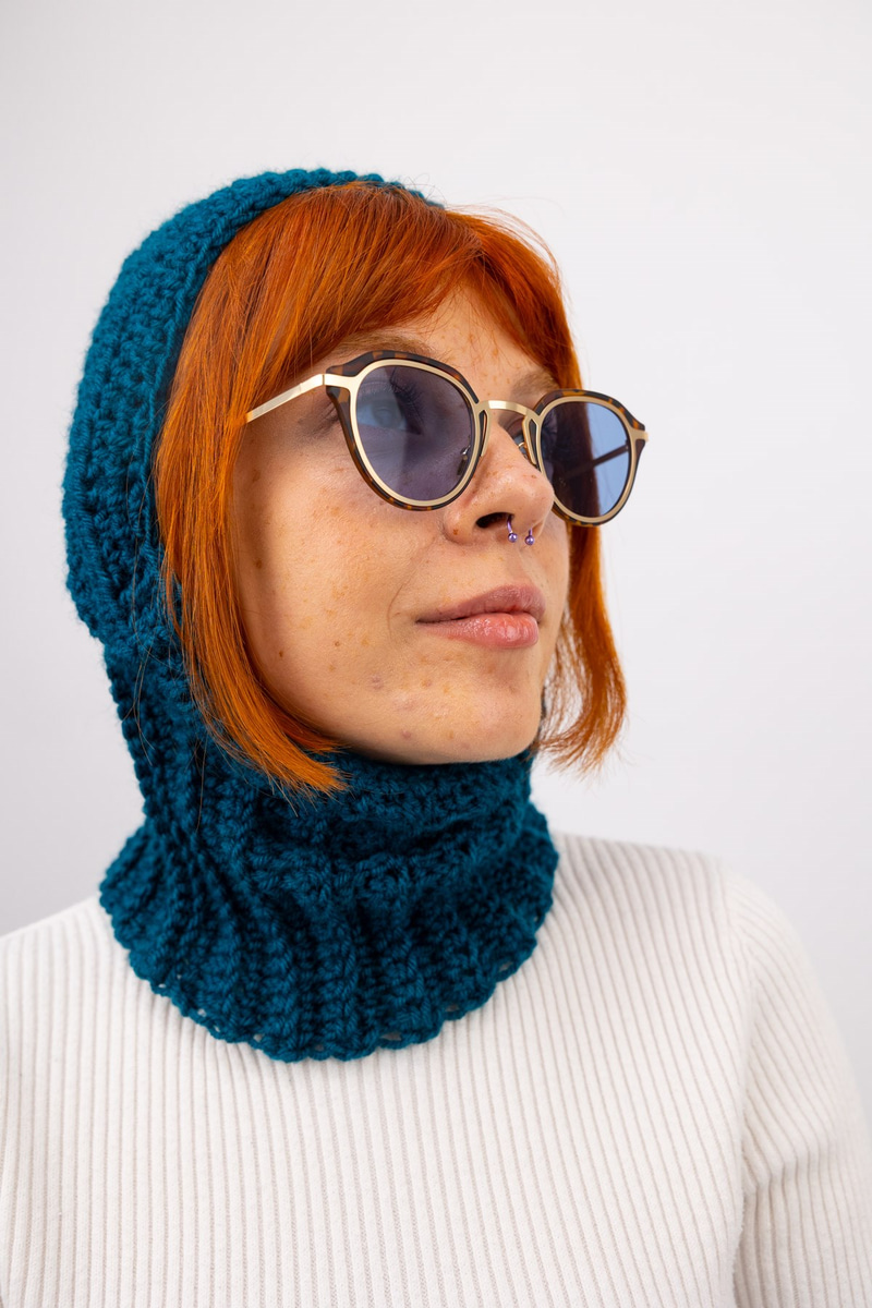 Alyssa Gold Blue Leopard Güneş Gözlüğü