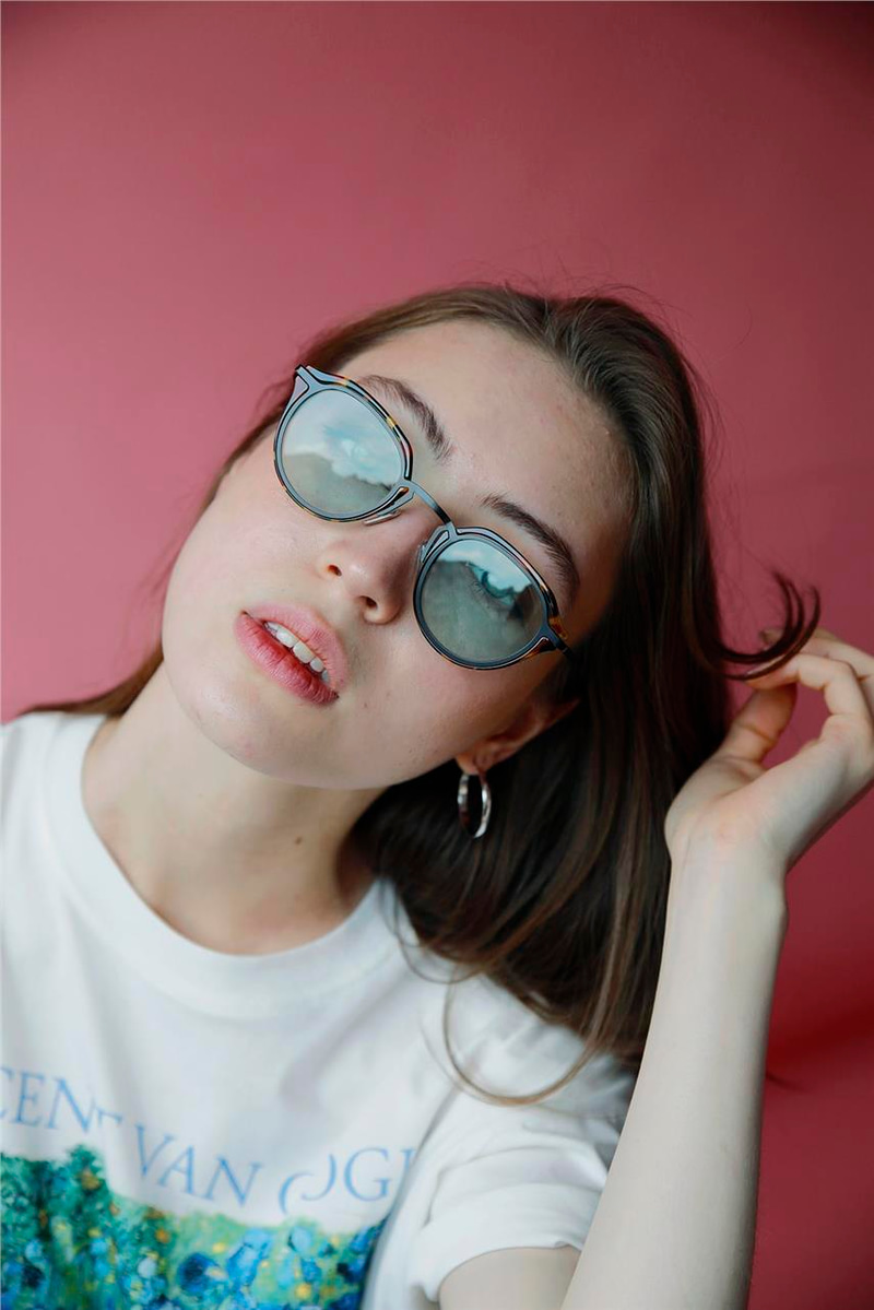 Alyssa Green Leopard Güneş Gözlüğü