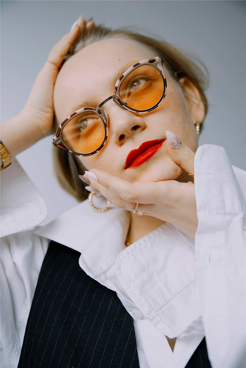 Alyssa Latte Orange Güneş Gözlüğü