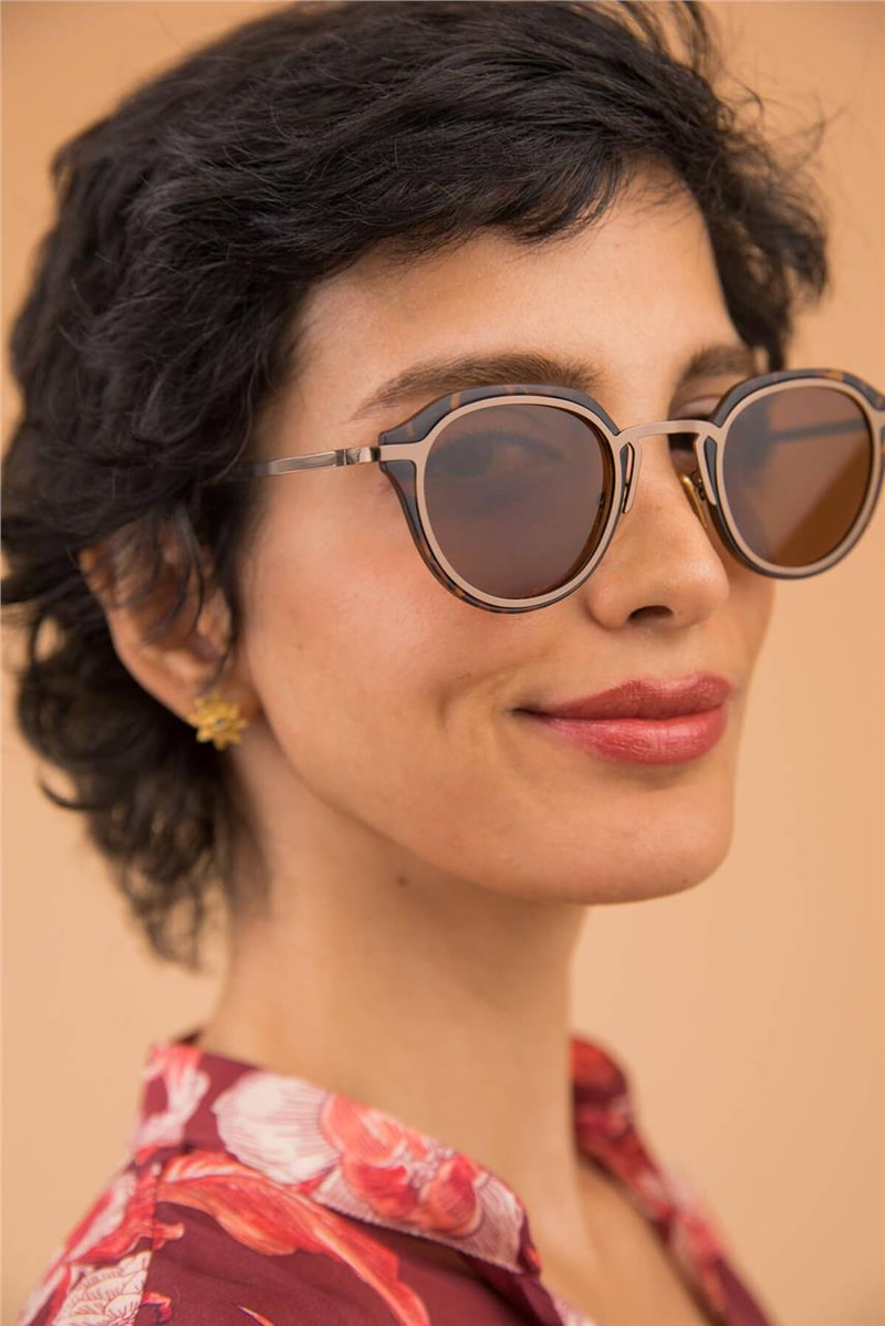Alyssa Leopard Güneş Gözlüğü