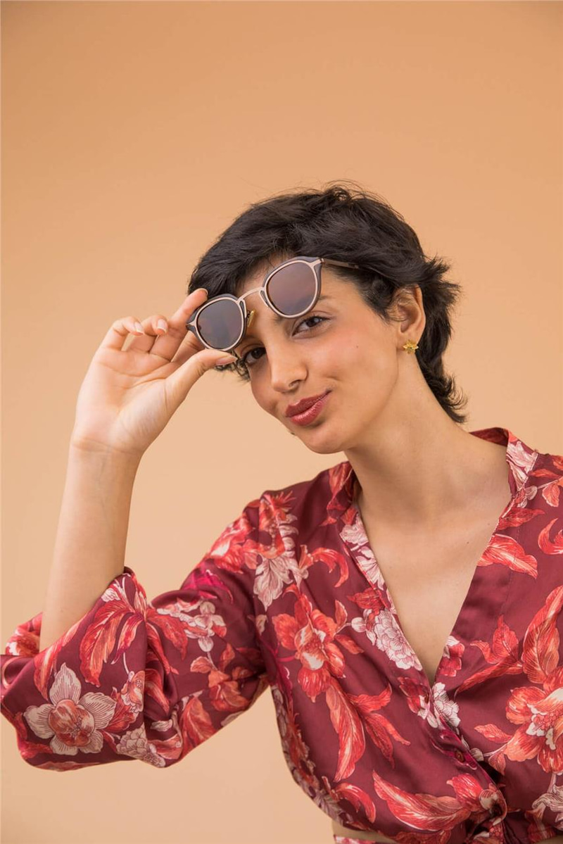 Alyssa Leopard Güneş Gözlüğü