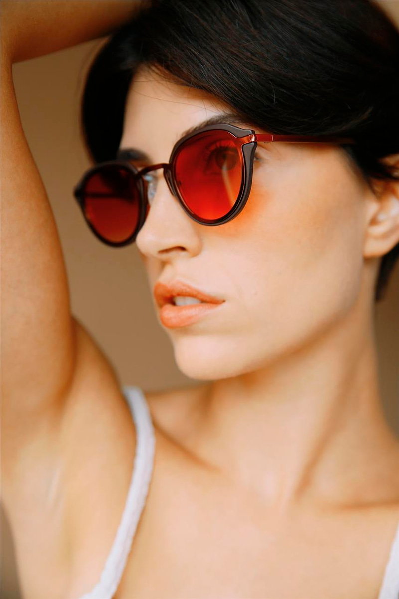 Alyssa Red Black Güneş Gözlüğü