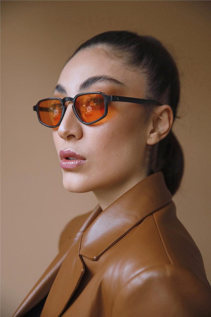 Amelie Black Orange Güneş Gözlüğü