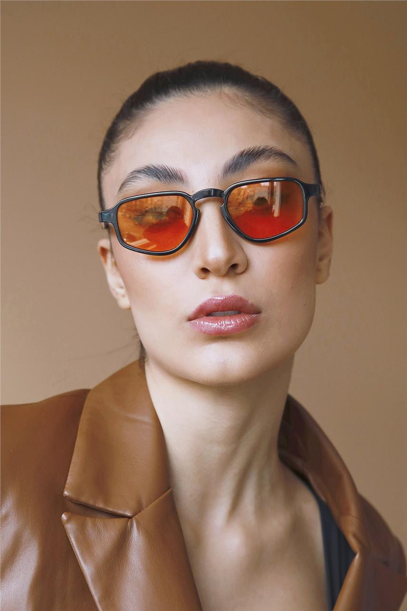 Amelie Black Orange Güneş Gözlüğü