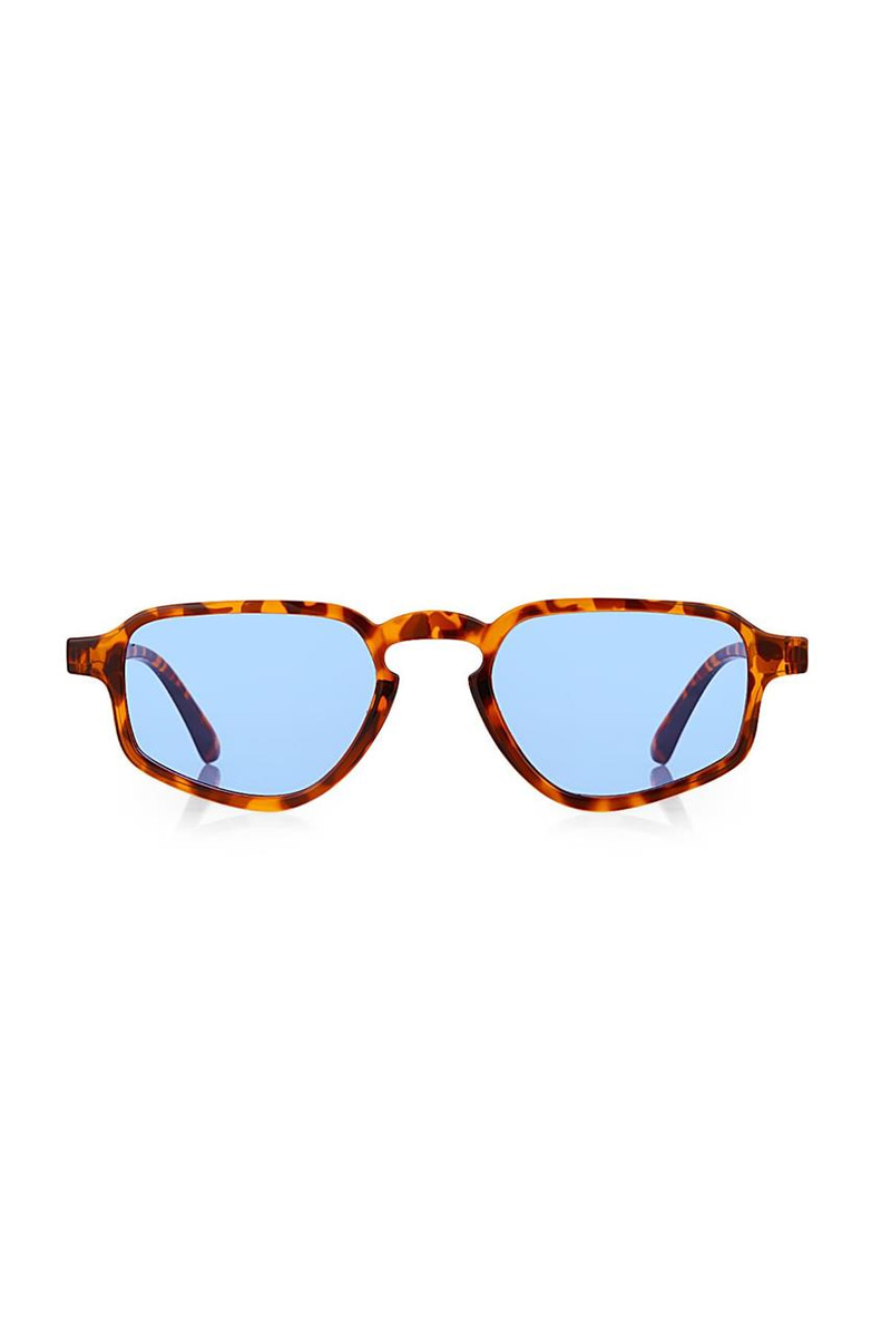 Amelie Leopard Blue Güneş Gözlüğü