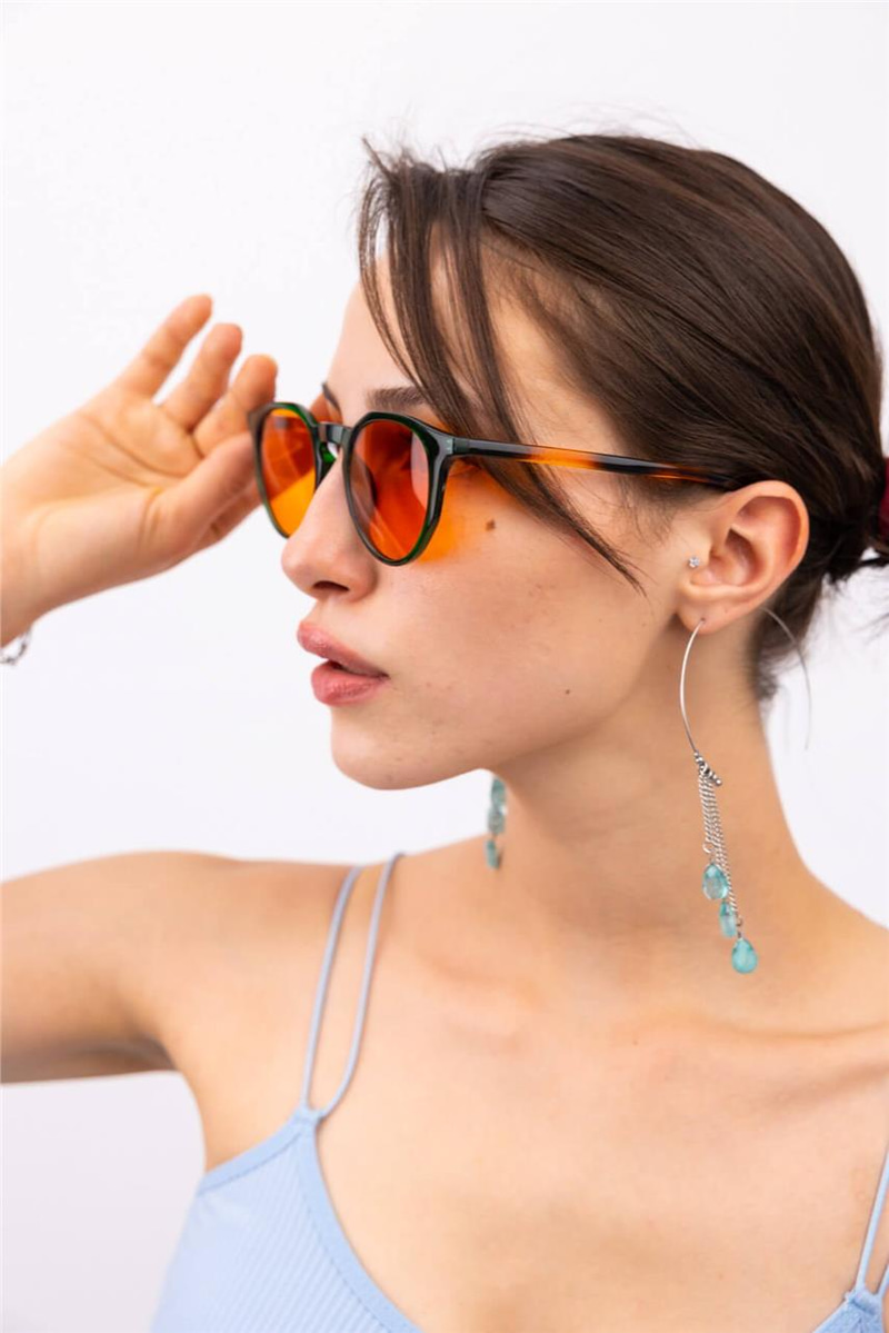 Amora Green Orange Güneş Gözlüğü