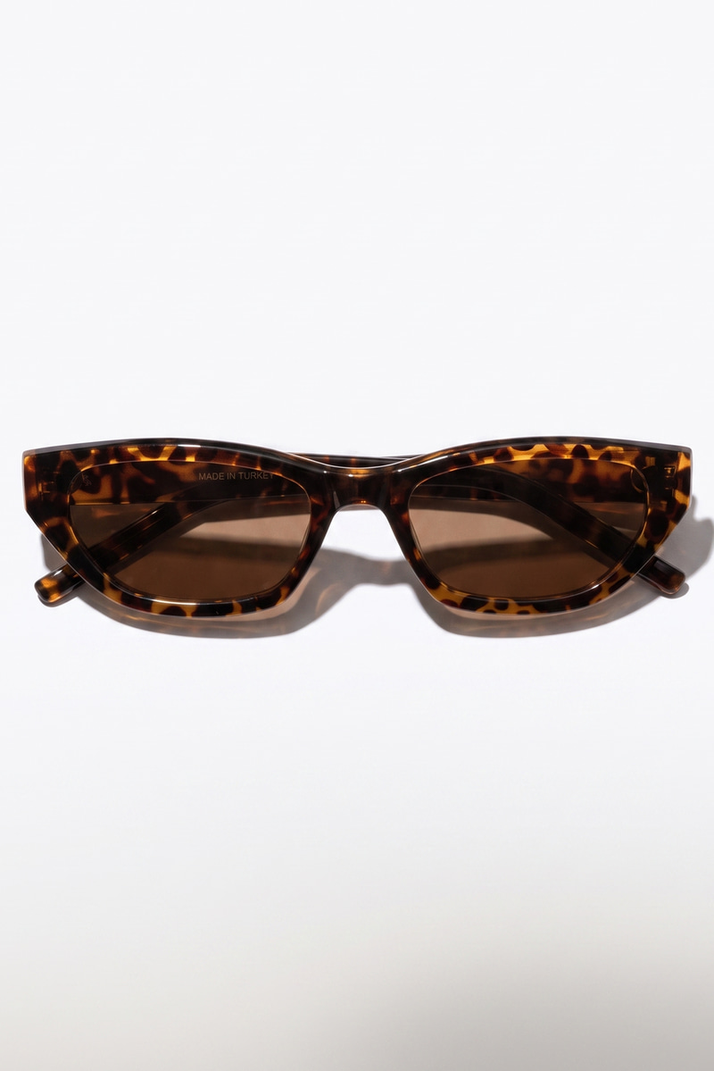 Aralık Leopard Brown Güneş Gözlüğü