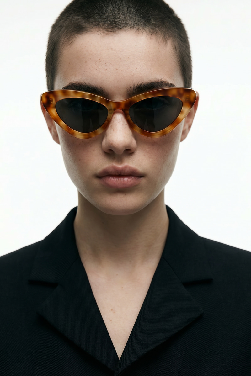 Arvion Orange Leopard Black Güneş Gözlüğü