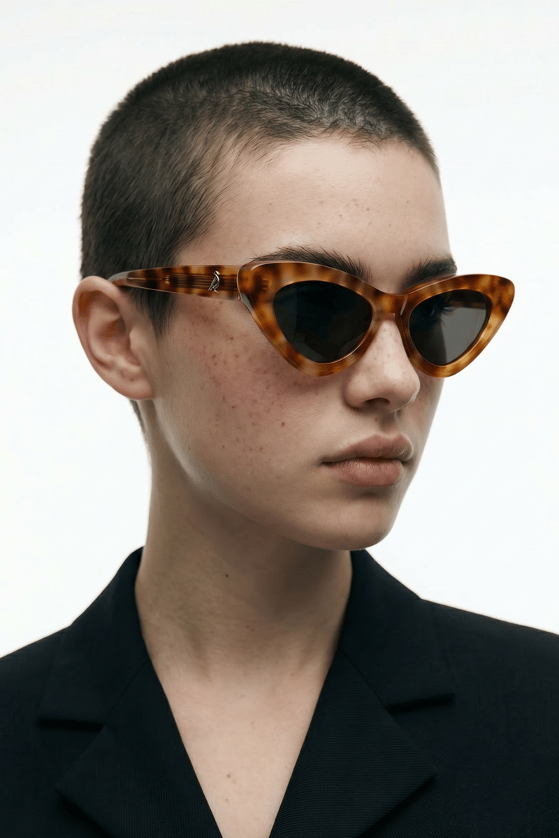 Arvion Orange Leopard Black Güneş Gözlüğü