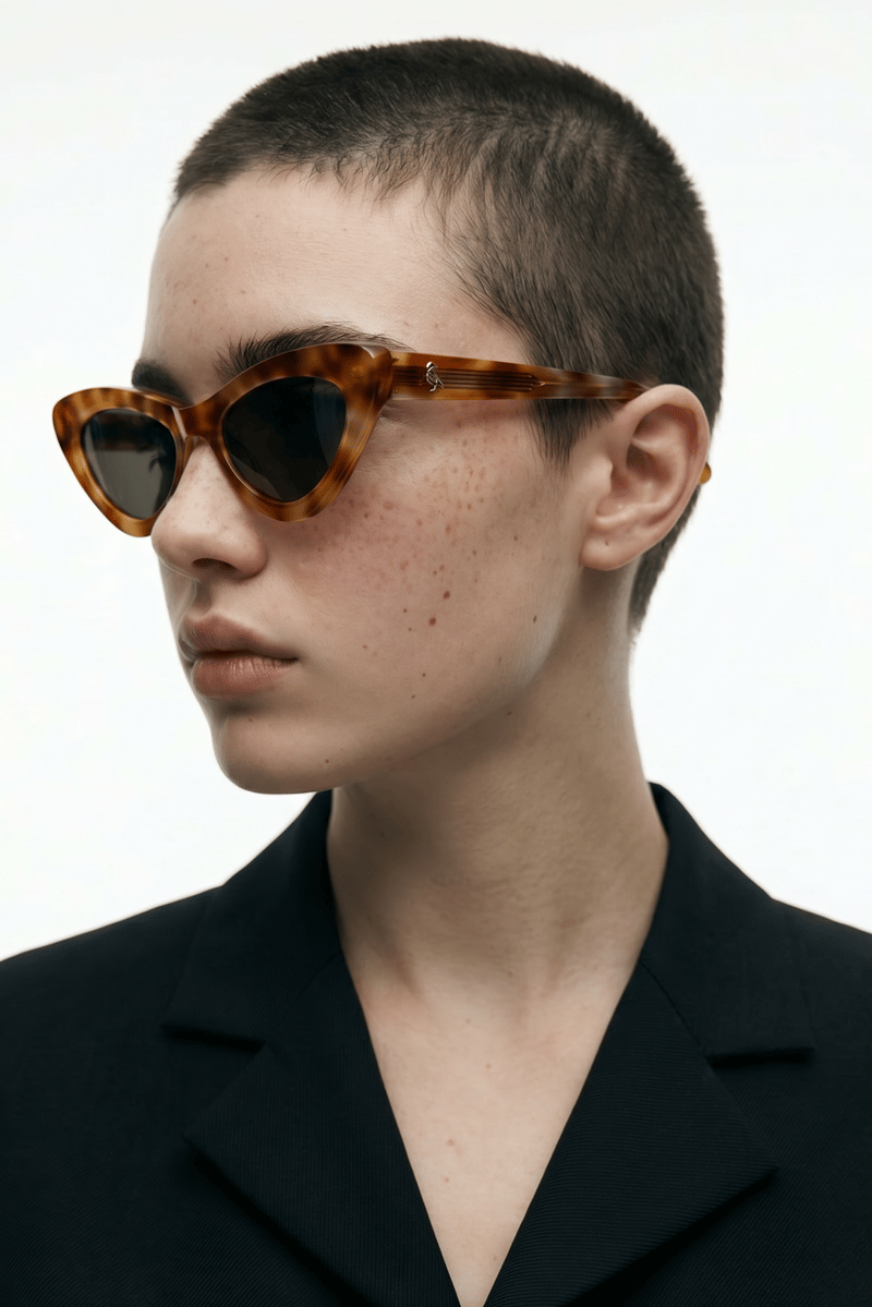 Arvion Orange Leopard Black Güneş Gözlüğü