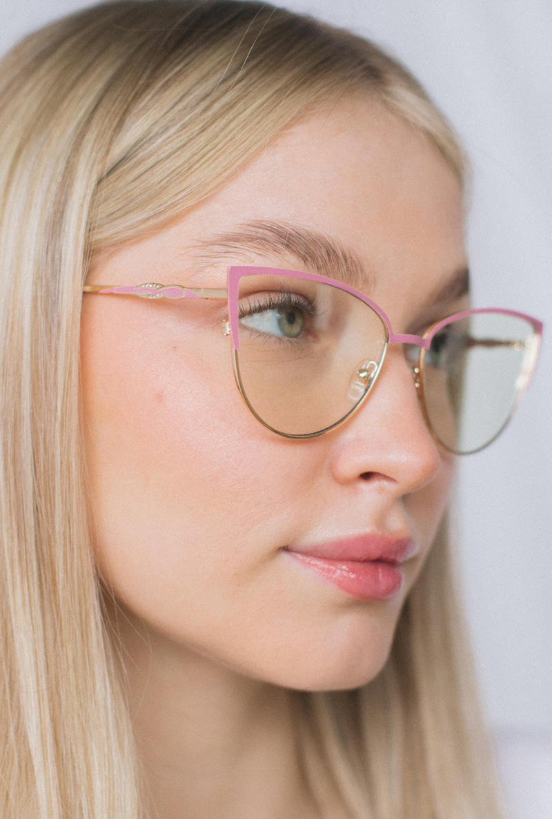 Asben Pink Mavi Işık Koruyucu Gözlük