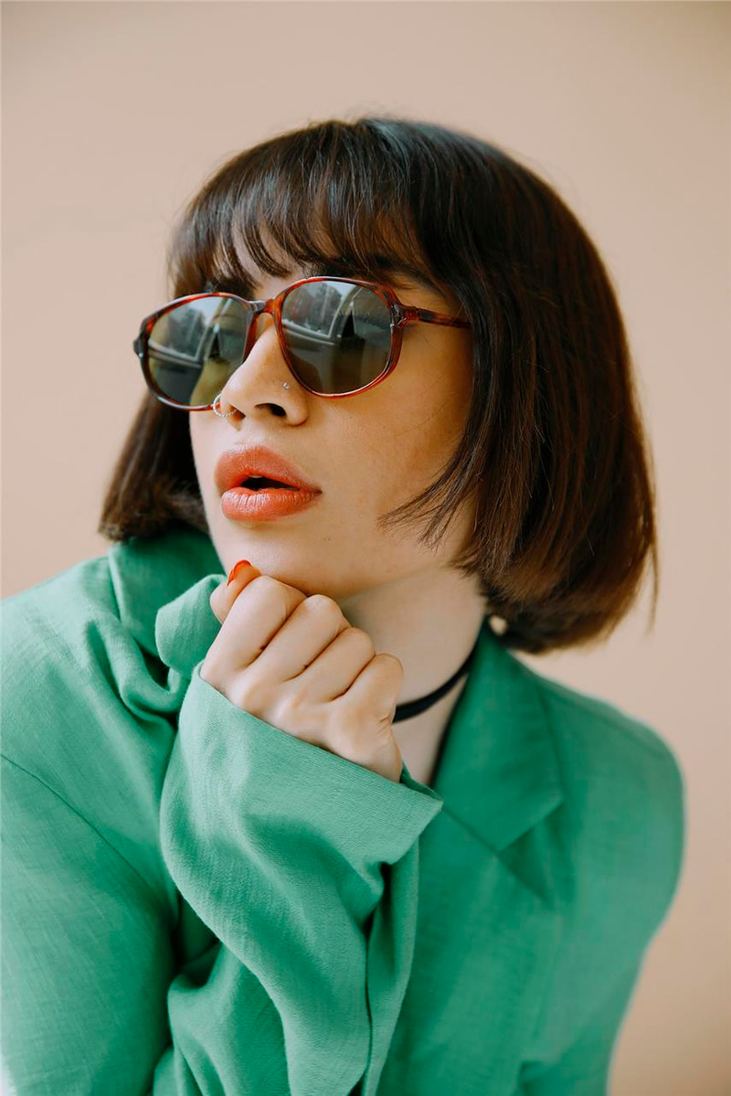 Astrid Leopard Olive Güneş Gözlüğü
