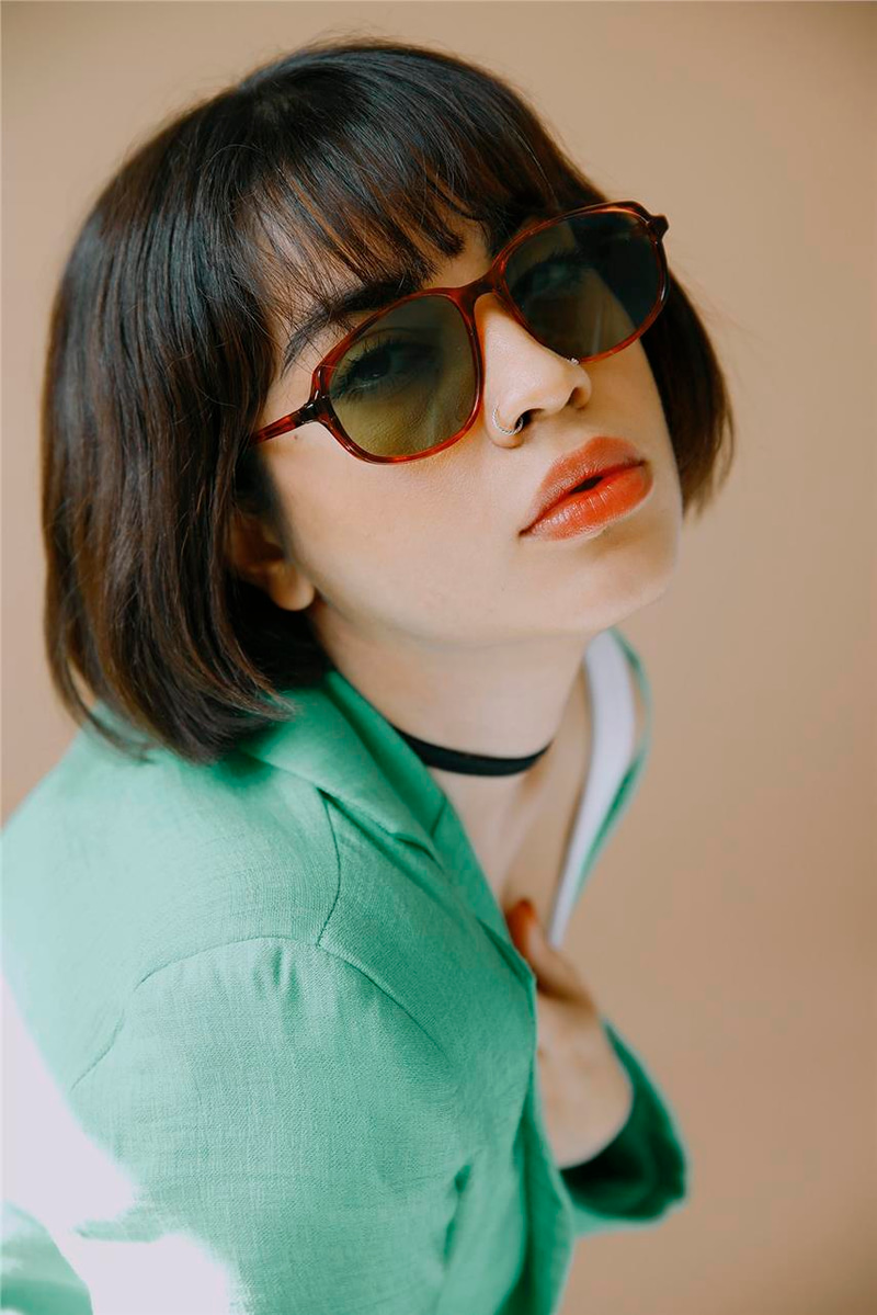 Astrid Leopard Olive Güneş Gözlüğü