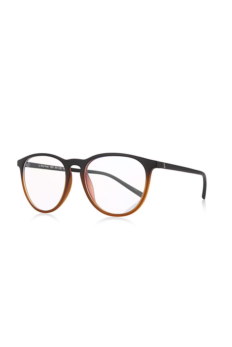Avatea Matt Black Brown Mavi Işık Koruyucu Gözlük