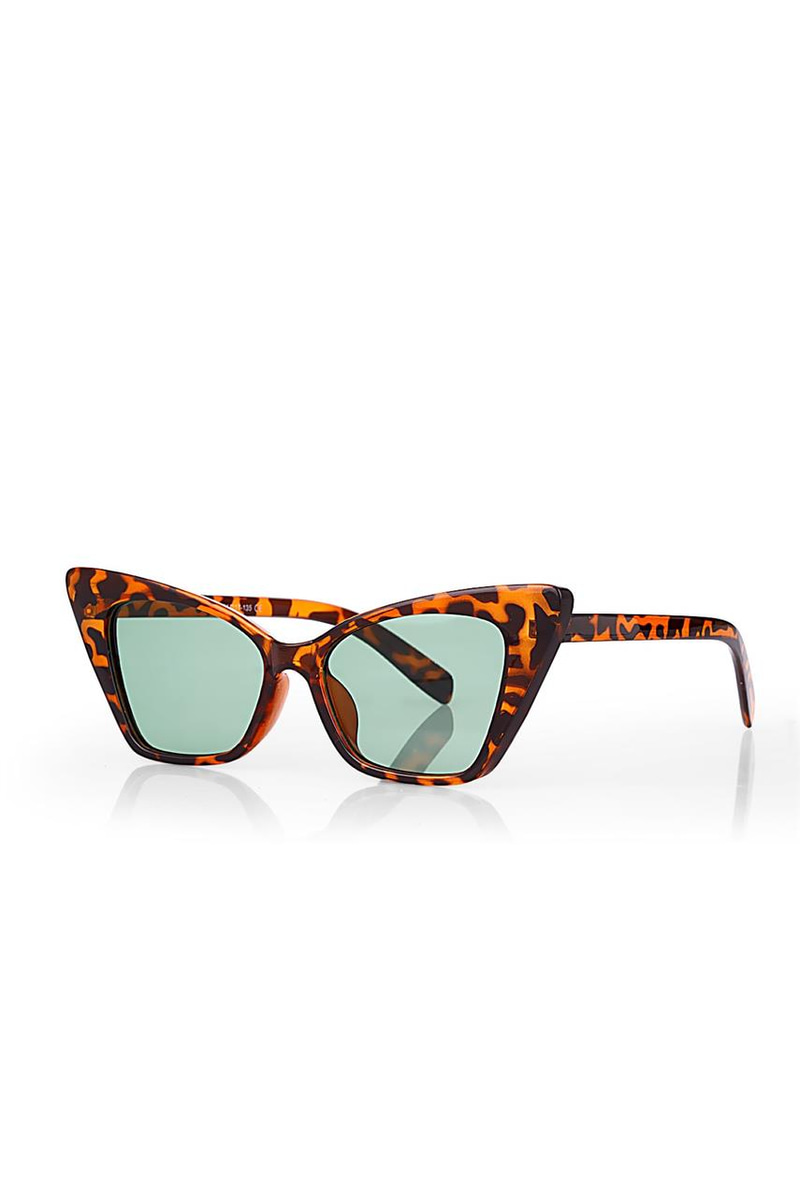 Ayshe Green Leopard Güneş Gözlüğü