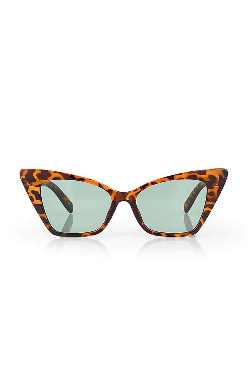 Ayshe Green Leopard Güneş Gözlüğü