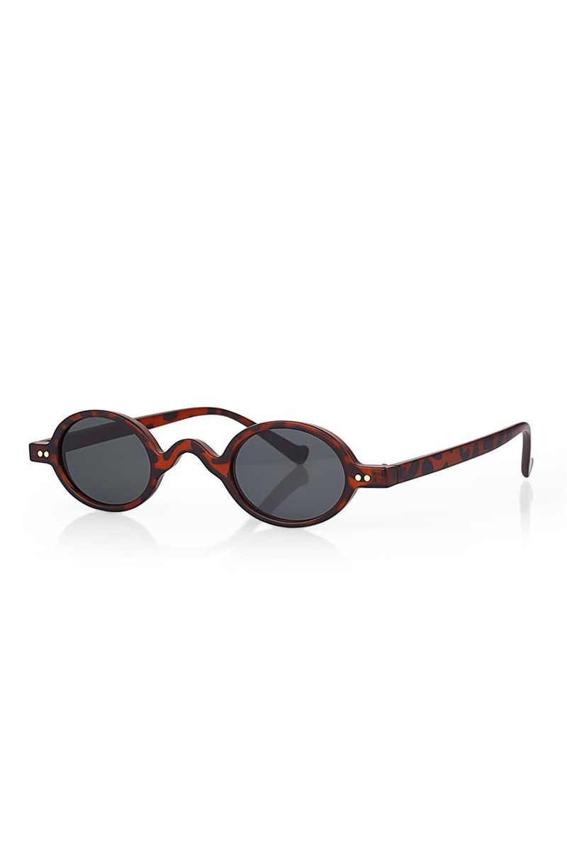 Baraque Matt Black Leopard Güneş Gözlüğü