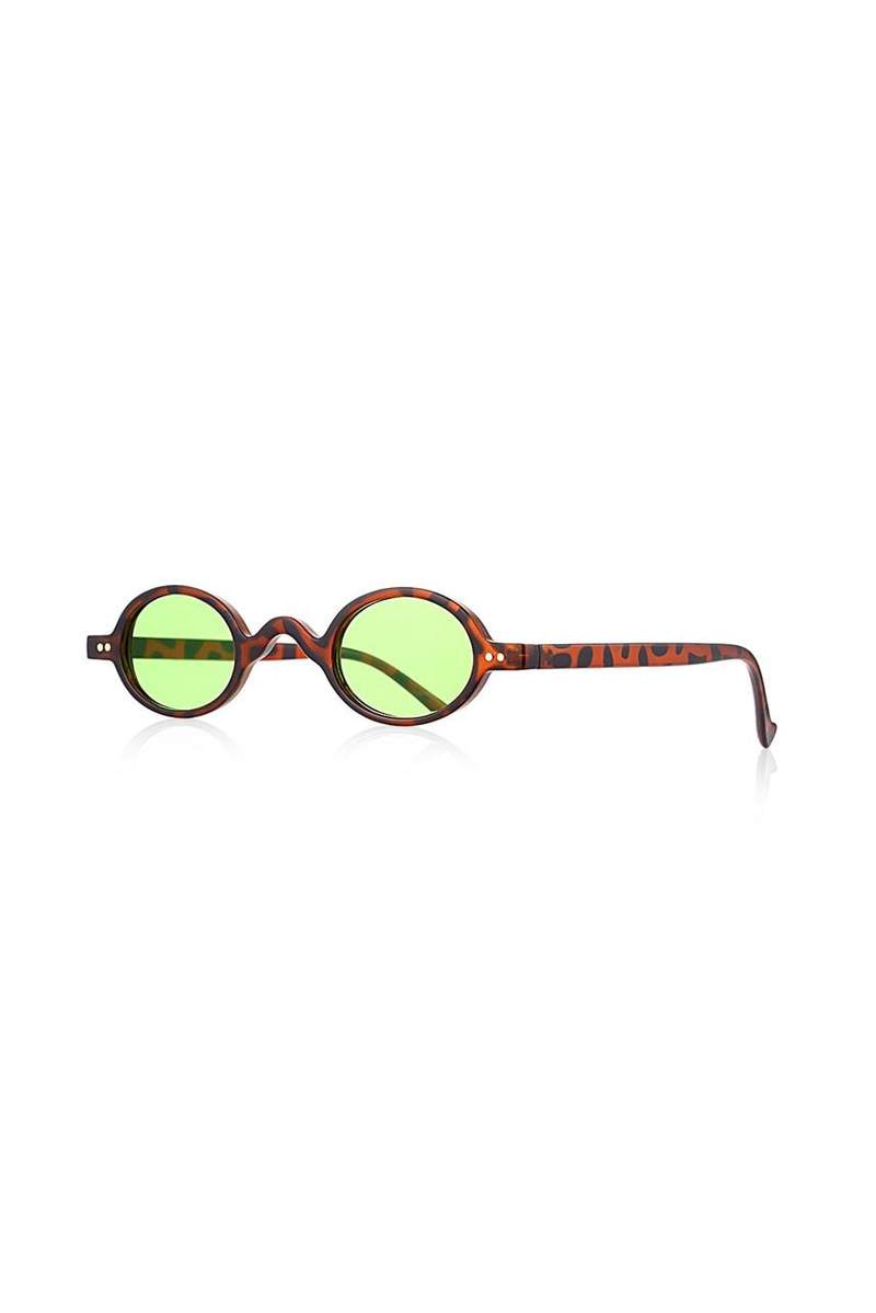 Baraque Matt Green Leopard Güneş Gözlüğü