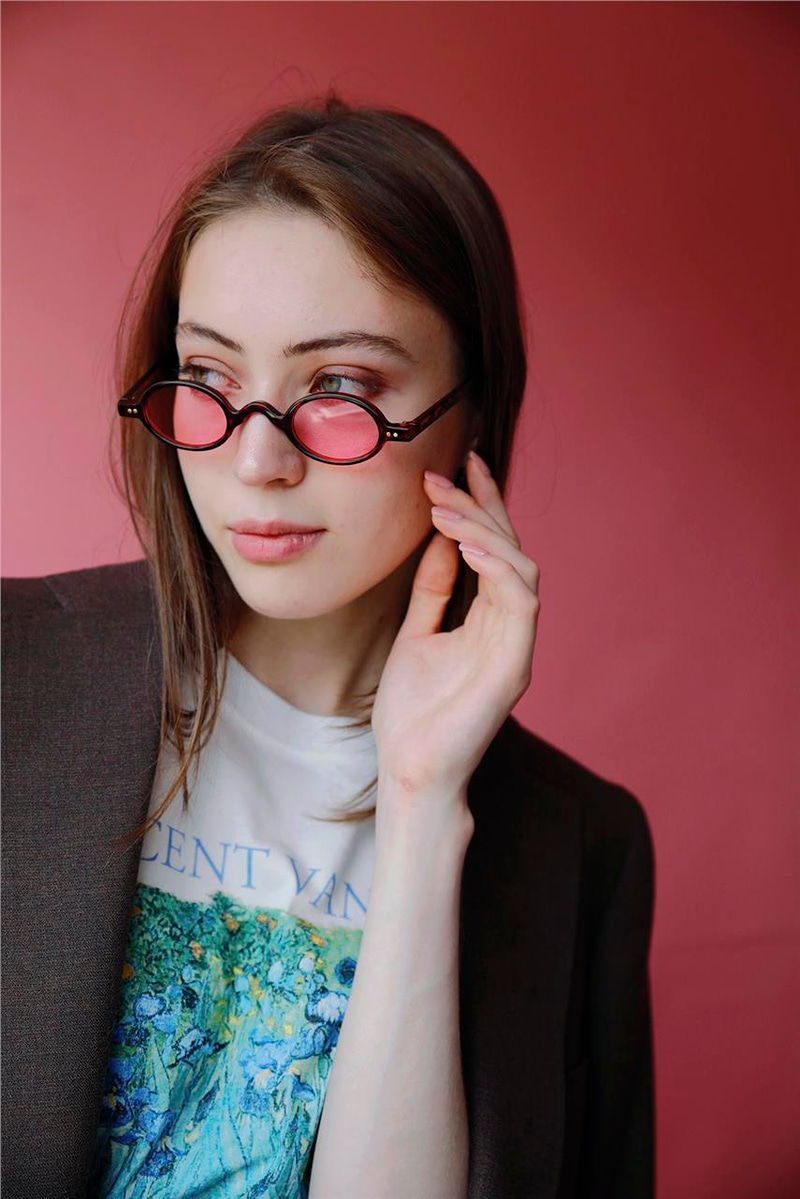 Baraque Pink Leopard Güneş Gözlüğü
