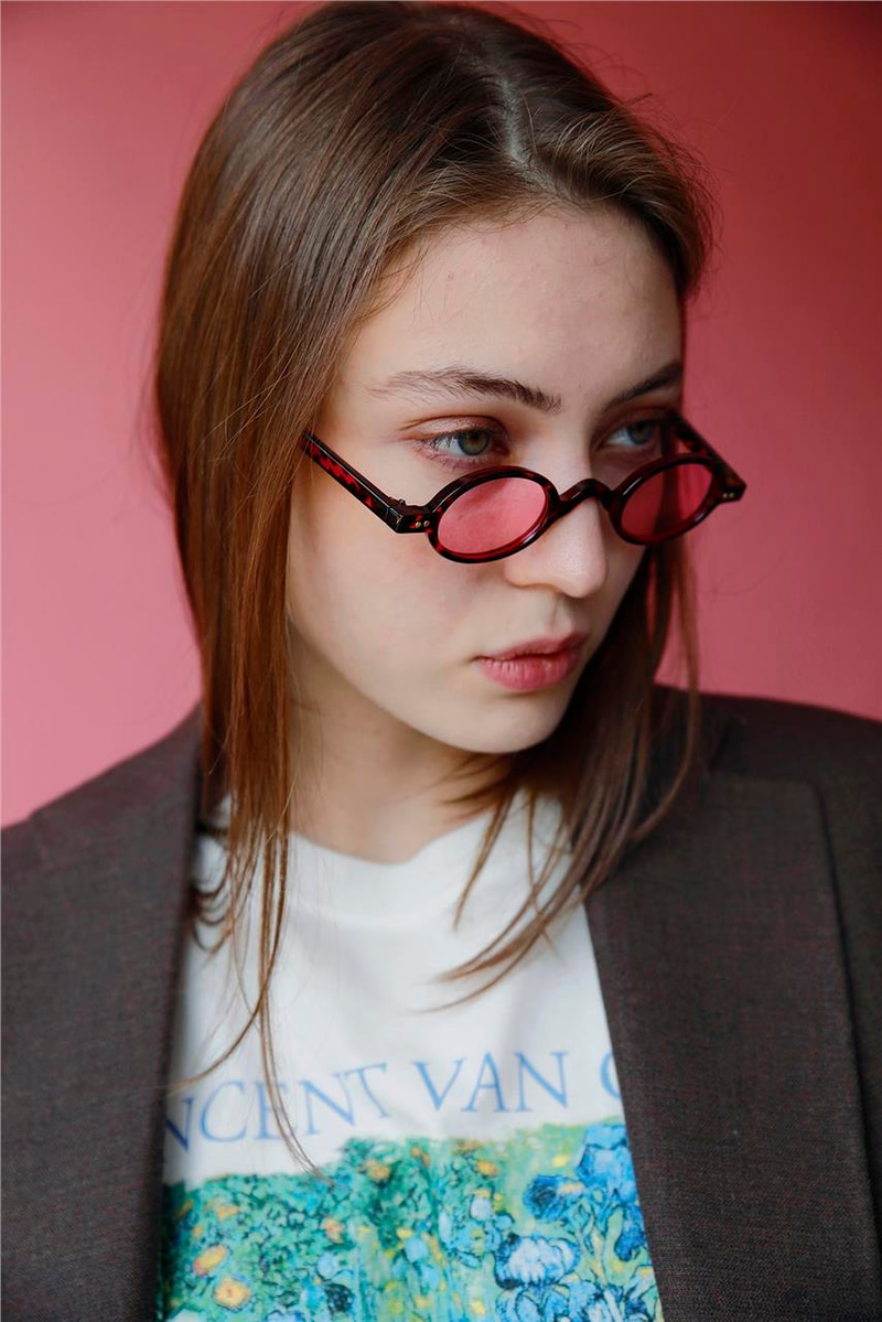 Baraque Pink Leopard Güneş Gözlüğü