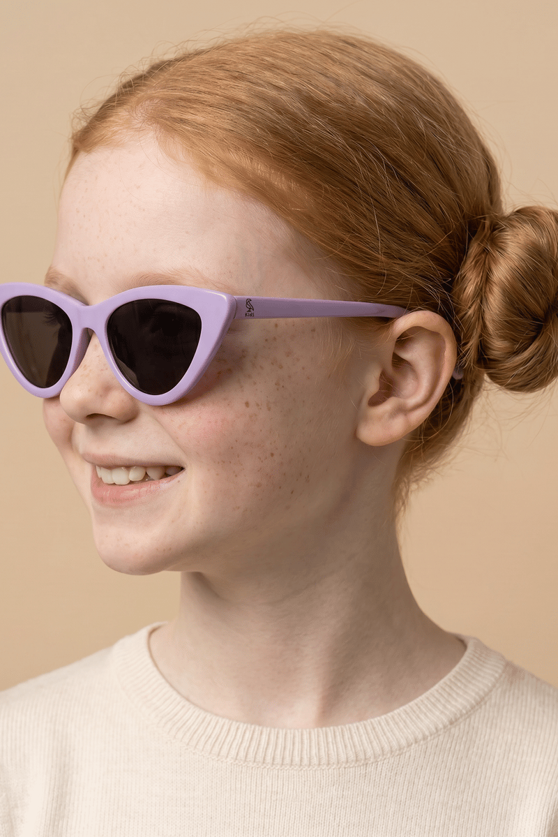 Batt Light Purple Black Kız Çocuk Güneş Gözlüğü