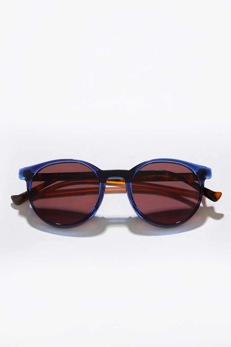 Baykuş Navy Leopard Brown Güneş Gözlüğü