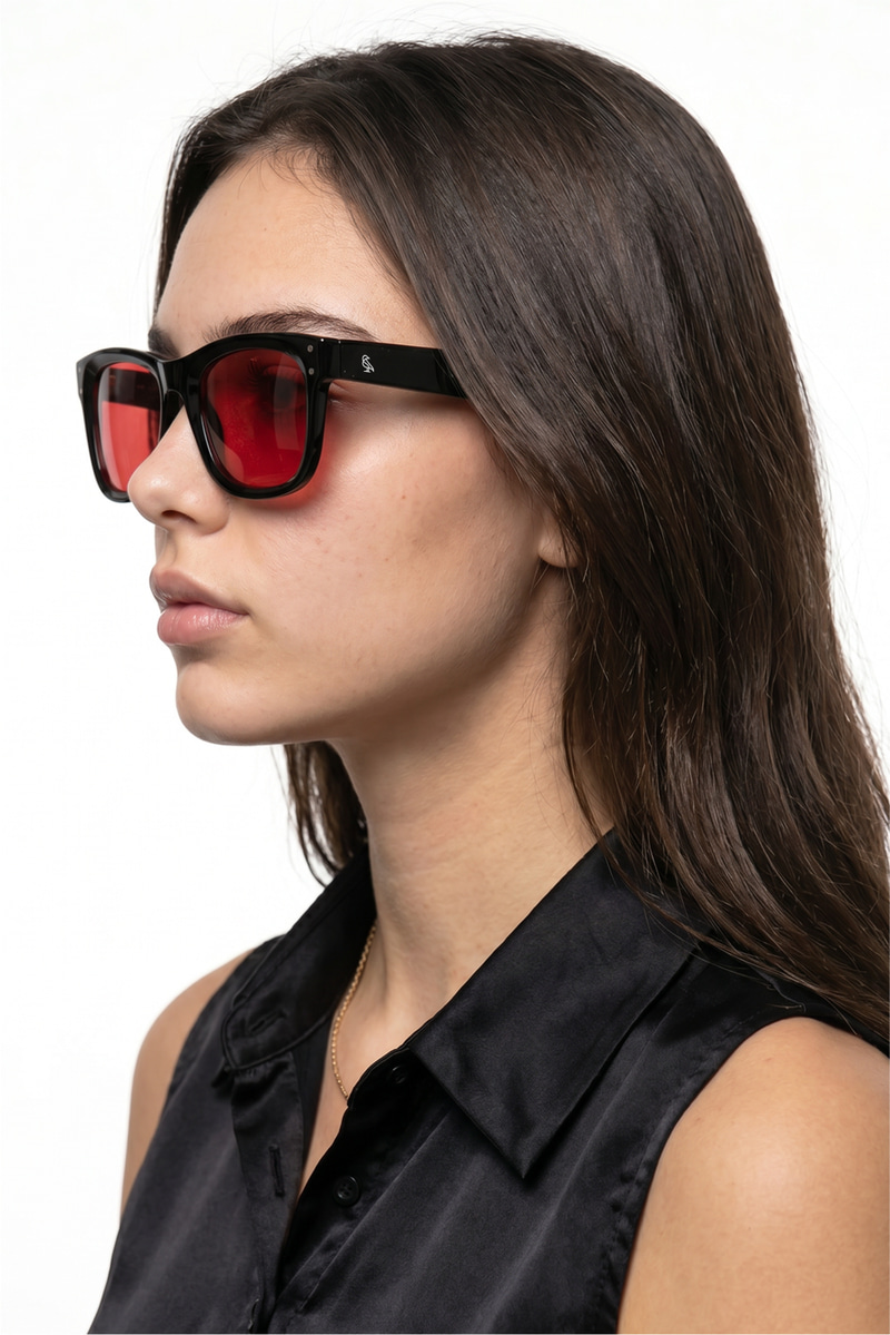 Belen Black Red Sirkadiyen Denge Gözlüğü