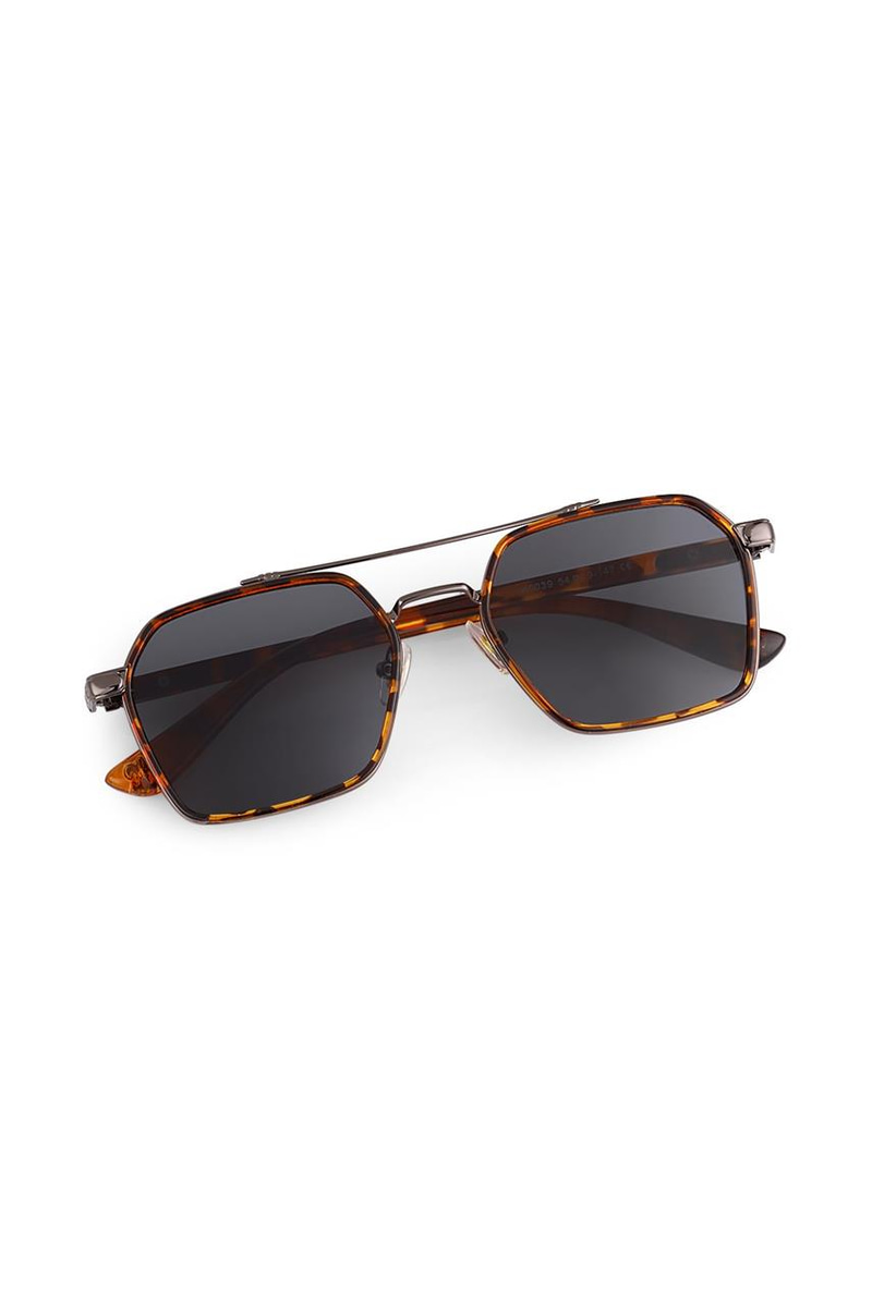 Benedict Leopard Black Erkek Güneş Gözlüğü
