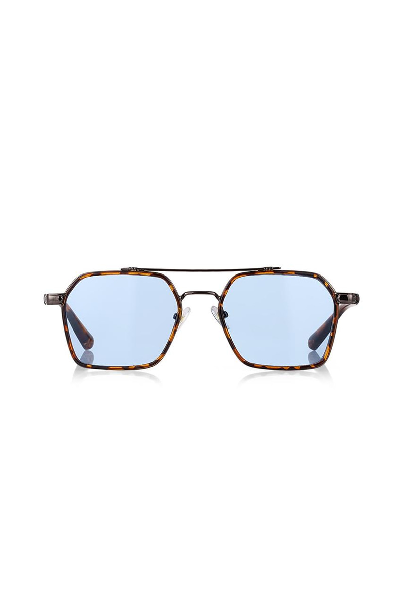 Benedict Leopard Blue Erkek Güneş Gözlüğü