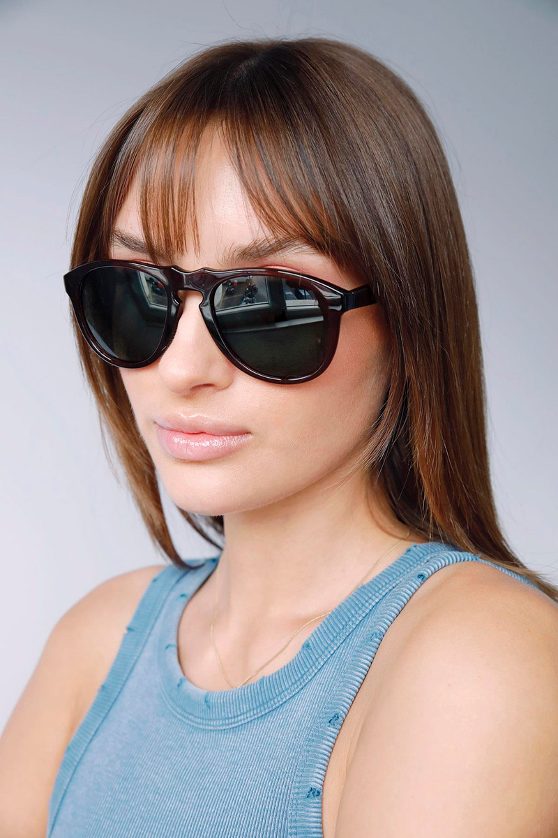 Bennett Dark Brown Green Güneş Gözlüğü