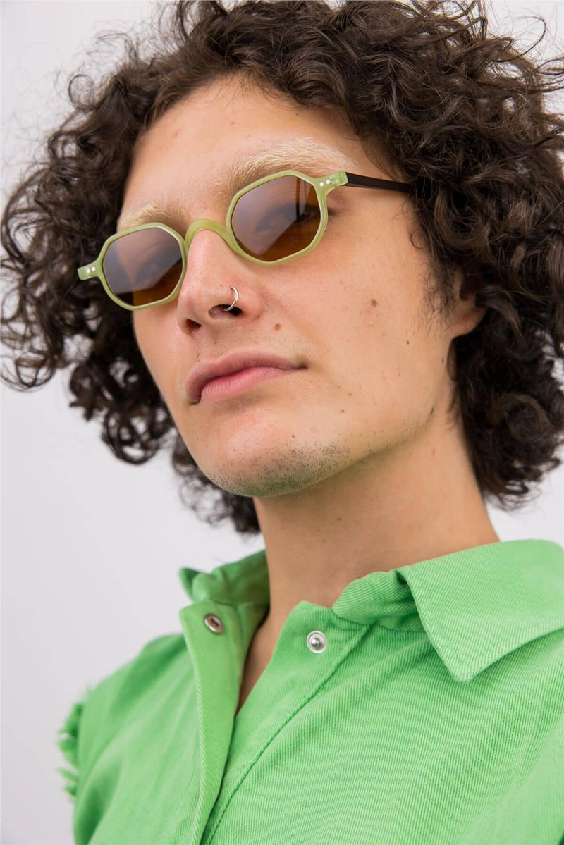 Berlin Green Brown E Güneş Gözlüğü