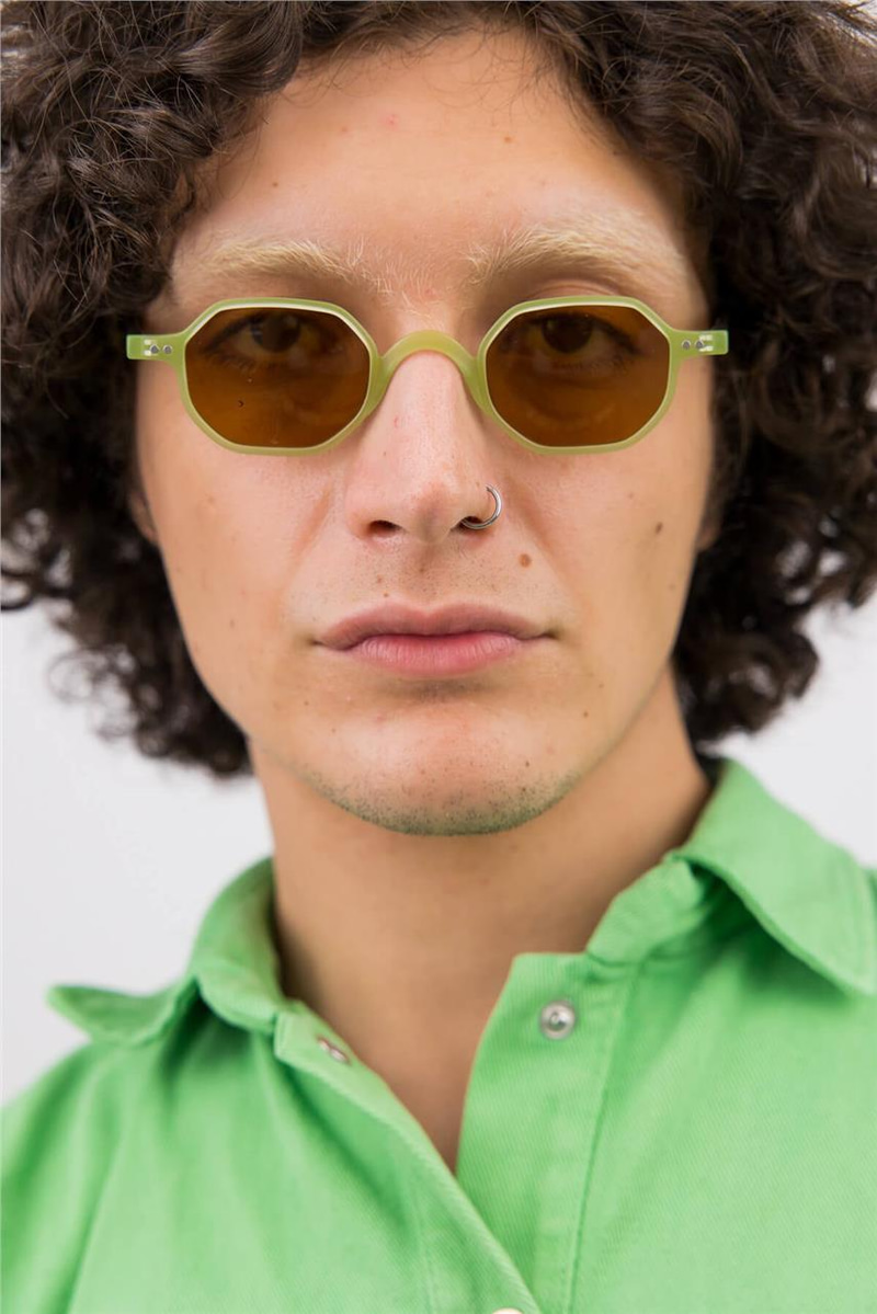 Berlin Green Brown E Güneş Gözlüğü