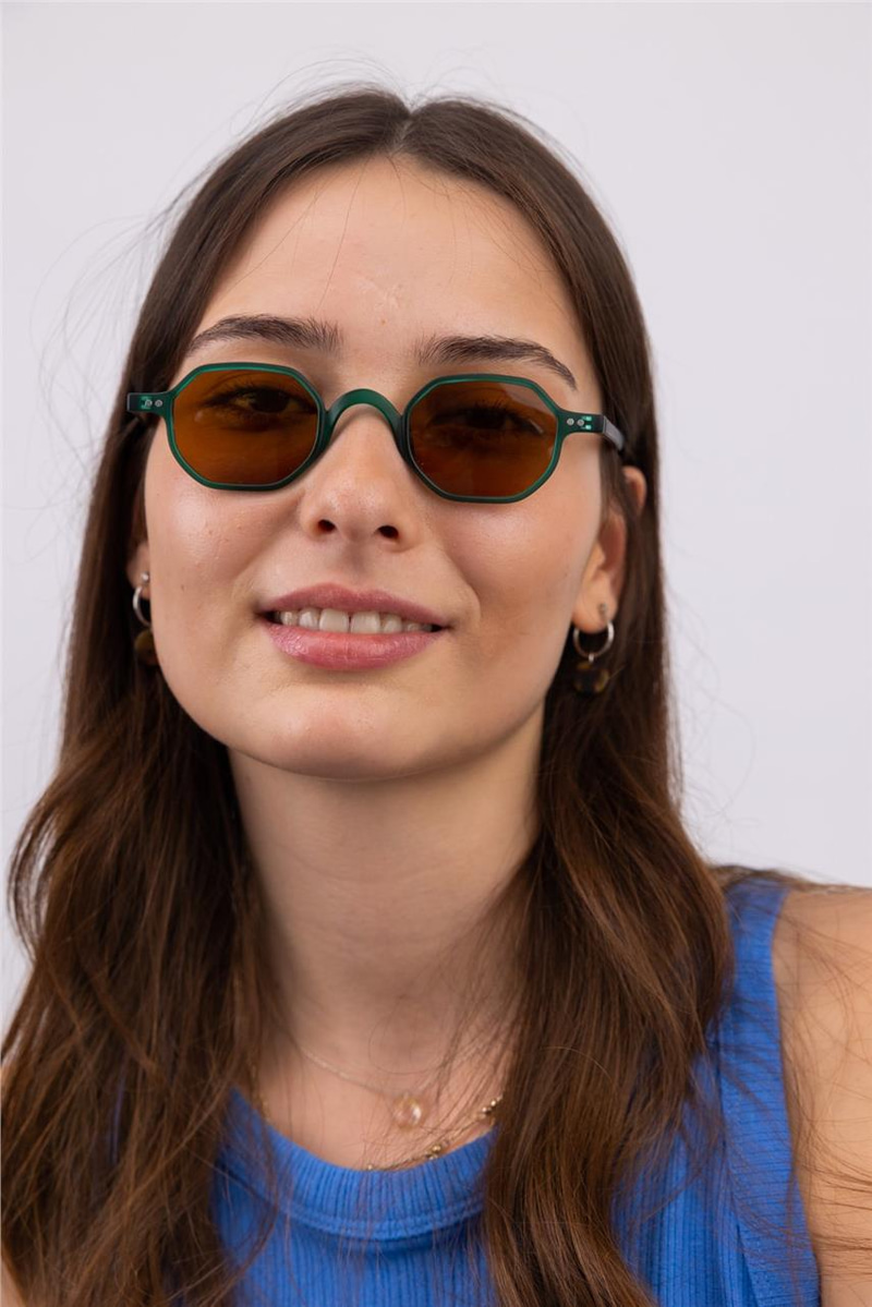 Berlin Olive Brown Güneş Gözlüğü