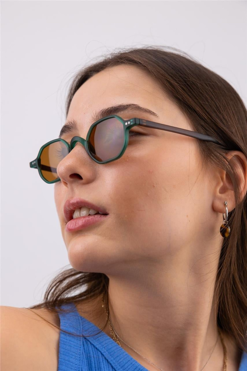 Berlin Olive Brown Güneş Gözlüğü