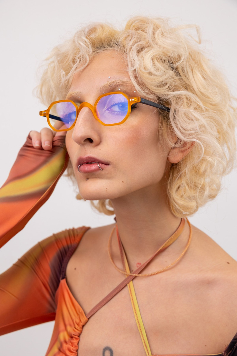 Berlin Orange Mavi Işık Koruyucu Gözlük