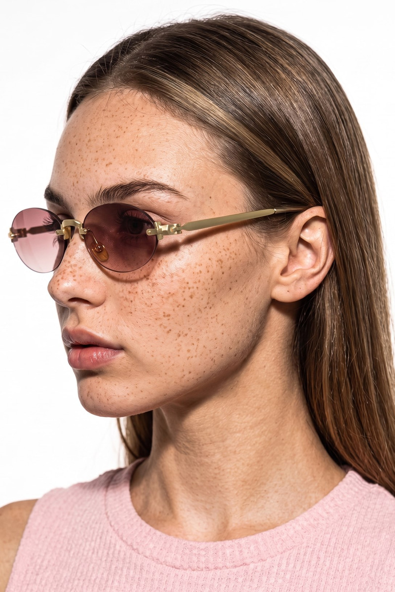 Berry Gold Pink Degrade Güneş Gözlüğü