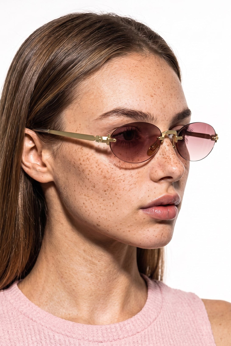 Berry Gold Pink Degrade Güneş Gözlüğü