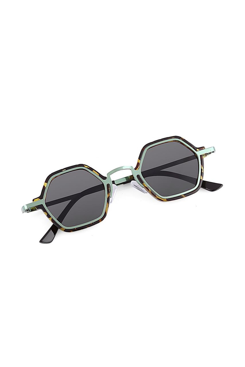 Billy Leopard Green Güneş Gözlüğü