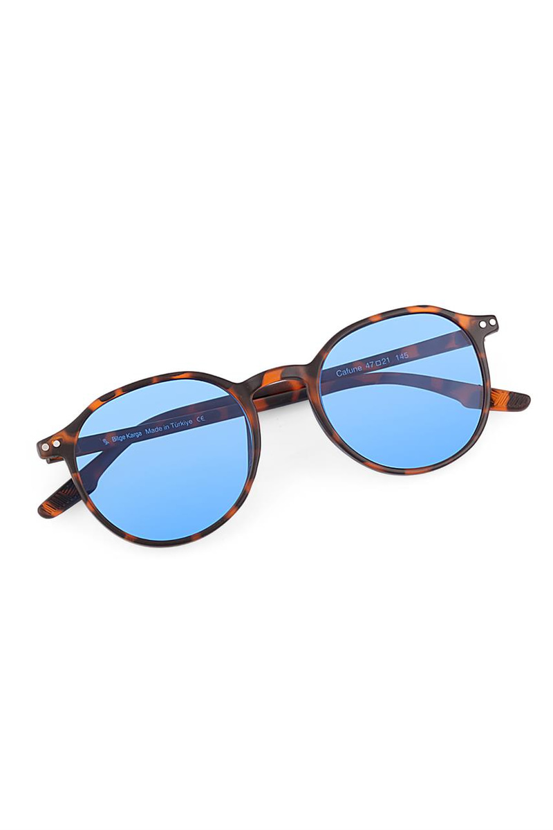Cafune Leopard Blue Güneş Gözlüğü