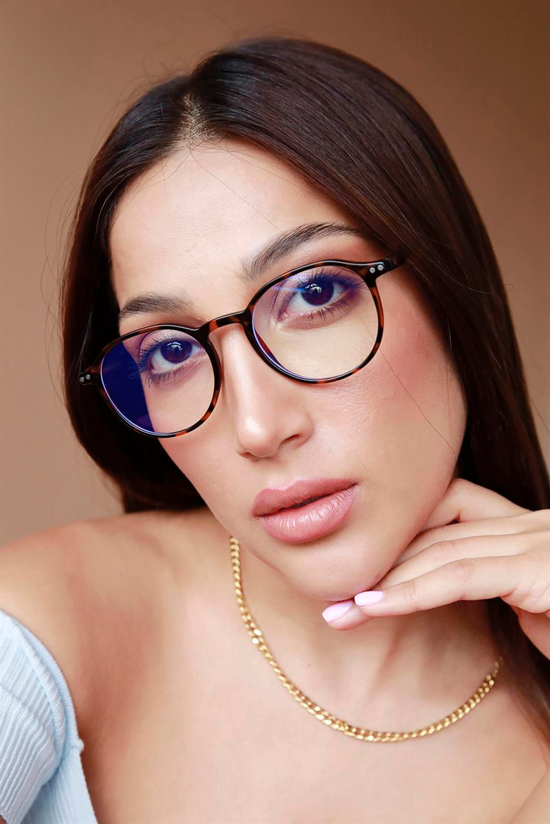 Cafune Leopard Mavi Işık Koruyucu Gözlük