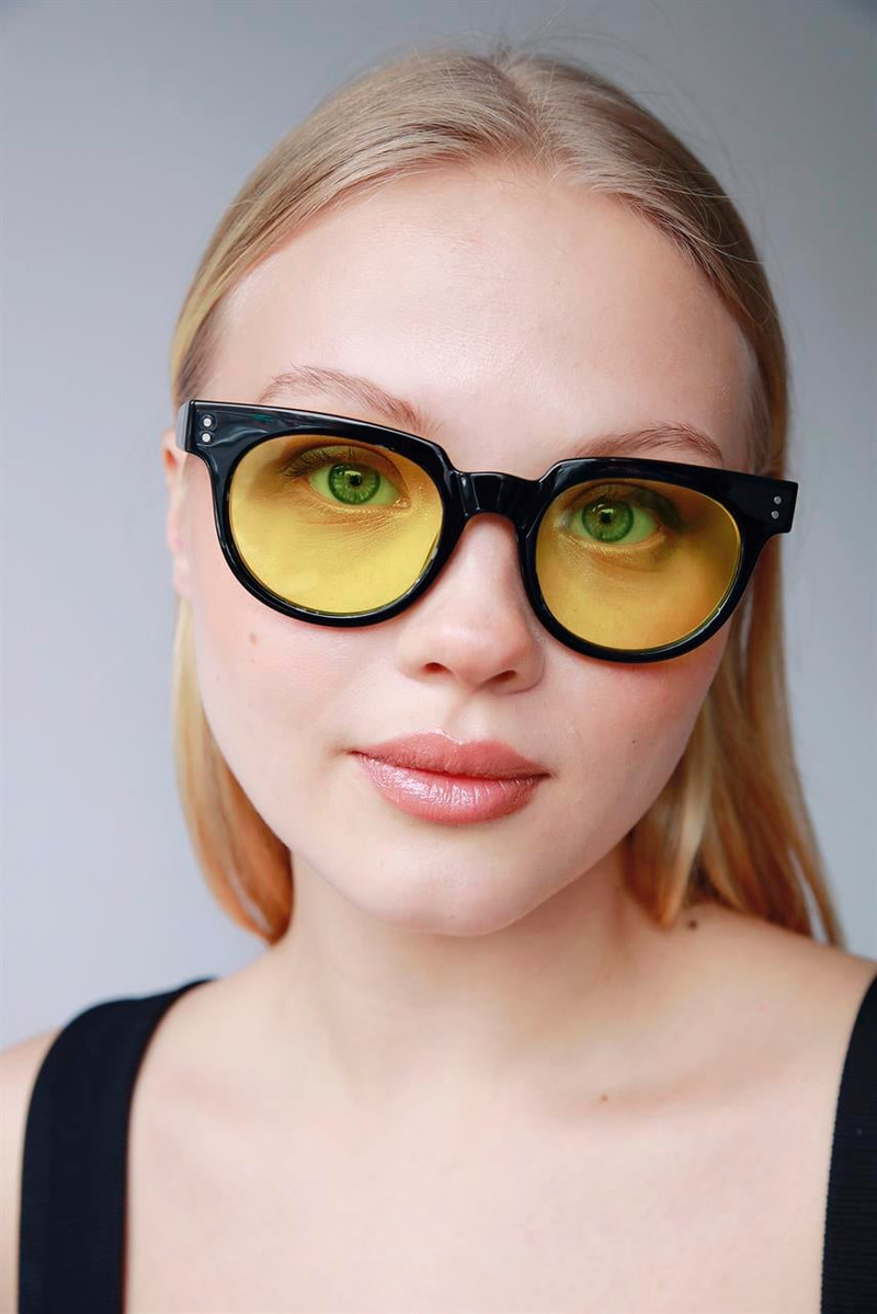 Campbell Black Yellow Güneş Gözlüğü