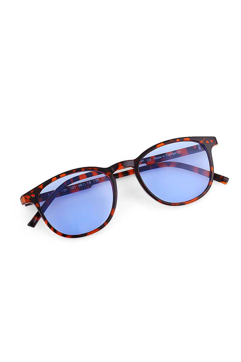 Carmen Leopard Blue Güneş Gözlüğü