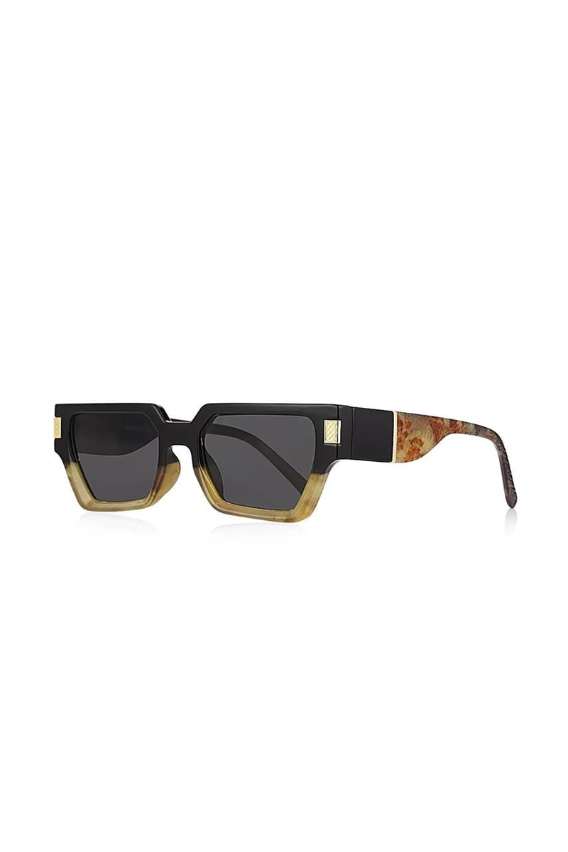 Cedric Black Leopard Güneş Gözlüğü