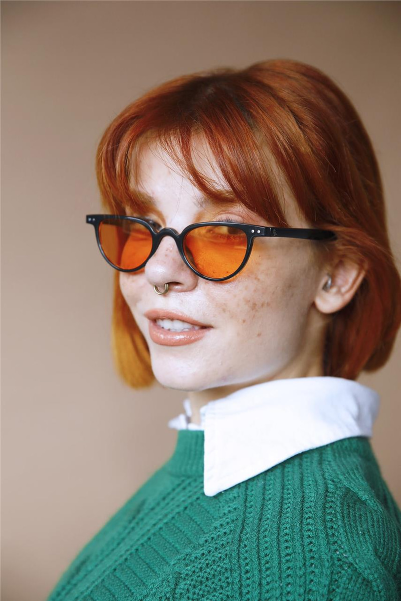Ceyda Black Orange Güneş Gözlüğü