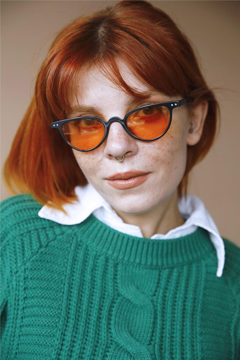 Ceyda Black Orange Güneş Gözlüğü