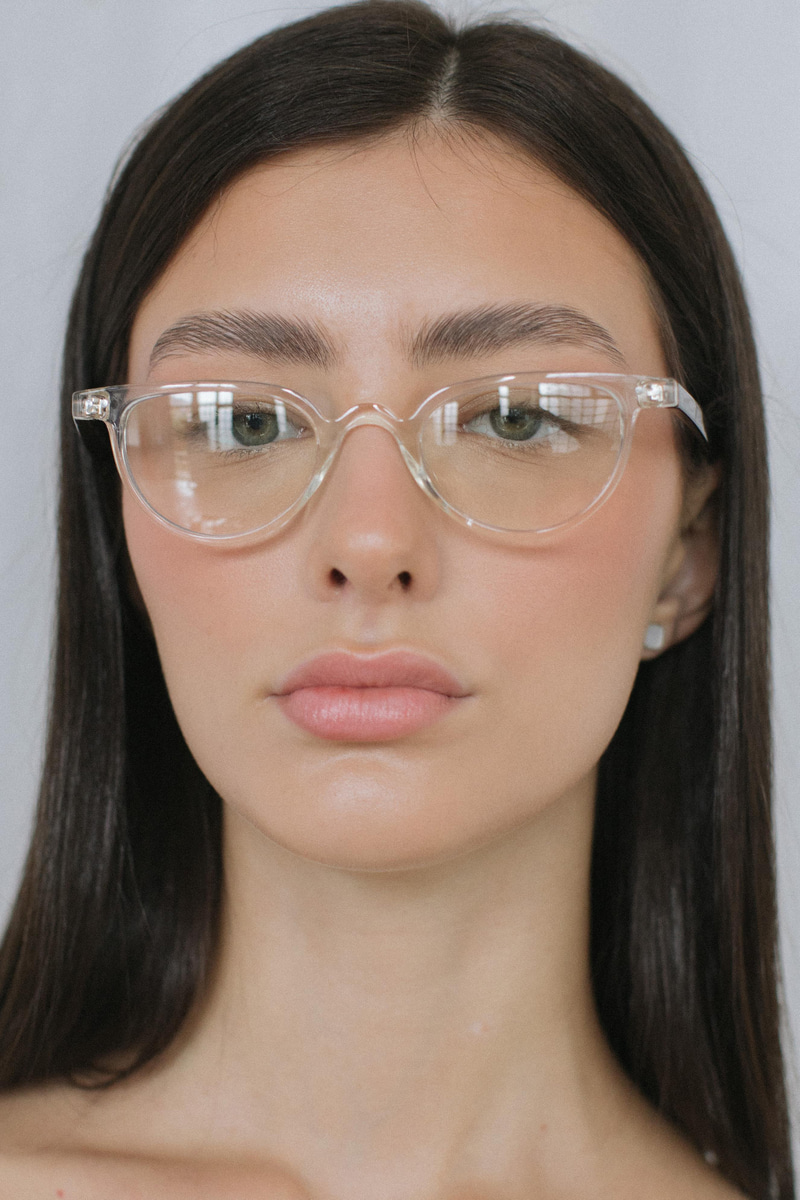 Ceyda Clear Leopard Mavi Işık Koruyucu Gözlük