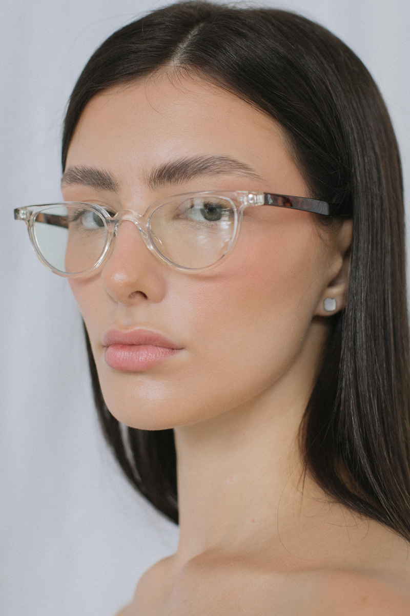 Ceyda Clear Leopard Mavi Işık Koruyucu Gözlük