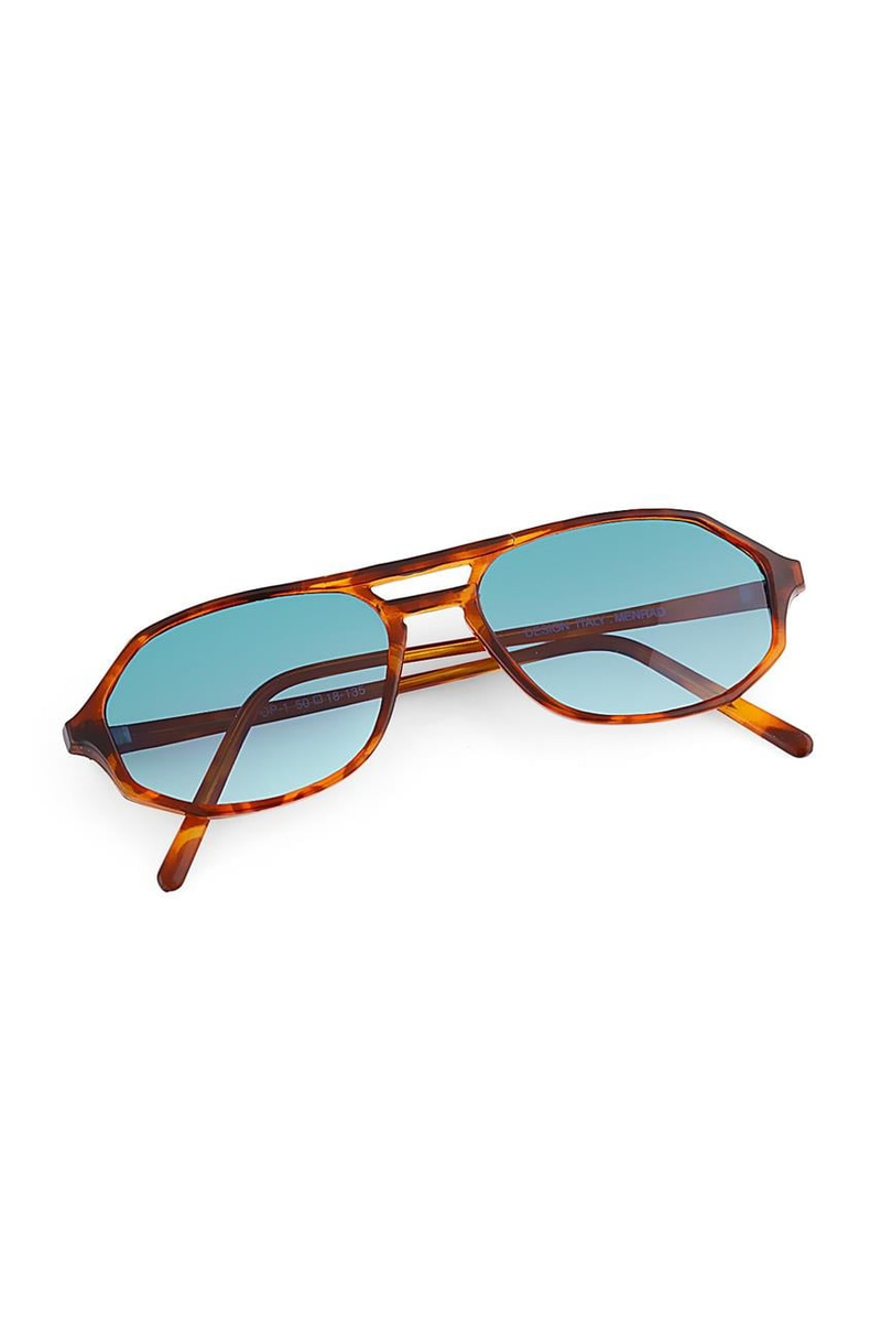 Chandler Leopard Blue Güneş Gözlüğü
